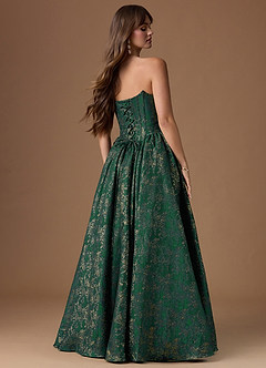 suknia Pozłacany Szmaragd Maxi Skyla image2