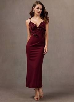 Lexi Wine Maxi Dress image1