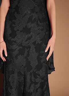 Monika Black Maxi Dress image5