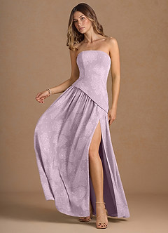 Vestido Lila Escarchada Maxi Marcella image3