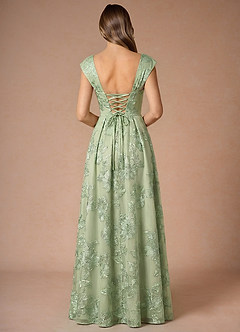 Abito Maxi Verde Chiaro Hazel image2