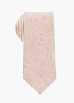 front Jacquard Skinny Tie