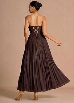 Kleid Eurydice Trüffel image2