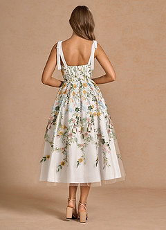 Aurelie Hvid Midikjole image2