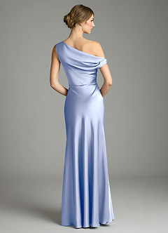 Azazie Emerson Brudtärnklänningar Klä av Sjöjungfru i Stretch Satin Av axeln Is image2