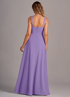 Azazie Debra Bridesmaid Dresses Tahiti A-Line with Pockets Chiffon Convertible Dress image6