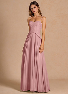 Daphine Light Pink Maxi Dress image2