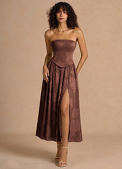 Isaura Mocha Coco Maxi Dress image4