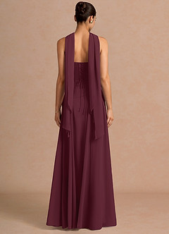 Gabriela Wine Maxi Dress image2