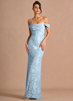 Vestido Azul Cielo Largo Celandine image3