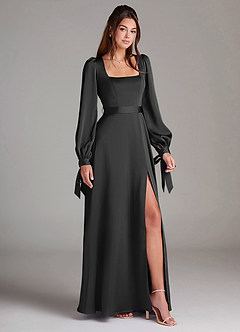 Leonia Black Maxi Dress image3