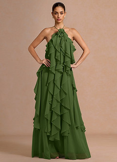 Montana Olive Maxi Dress image5