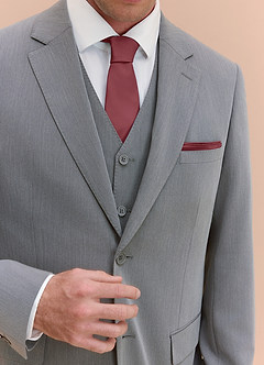 front Matte Satin Pocket Square