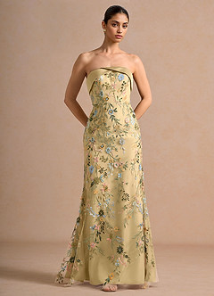 Beabea Lemon Multi Maxi Dress image3
