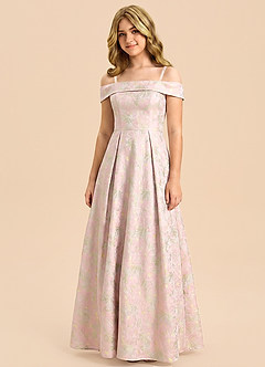 front Azazie Lily Junior Formal Dress