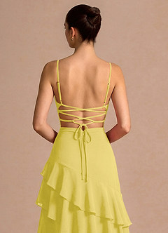 Celestia Pastel Yellow Maxi Dress image6