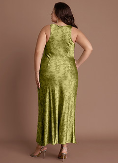 Gelina Moss Navy Maxi Dress image14