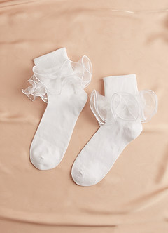front Statement-Rüschensocken 3er-Set