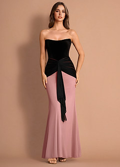Urielle Light Pink Maxi Dress image4