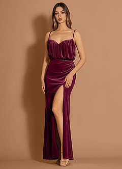 Robe Longue Vin Georgina image5