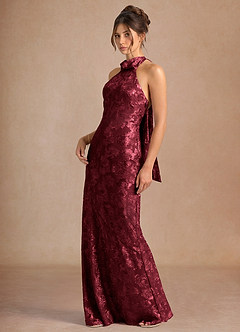 Dillon Wine Maxi Dress image3