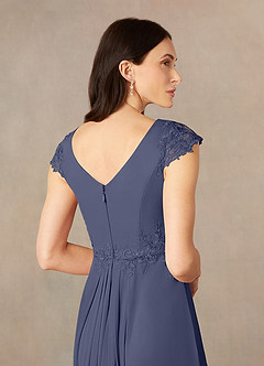 Azazie Janie Mother of the Bride Dresses Stormy Mermaid Lace Dress image5