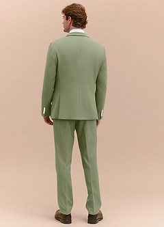 front James Pistachio Structured Stretch 3-piece suit