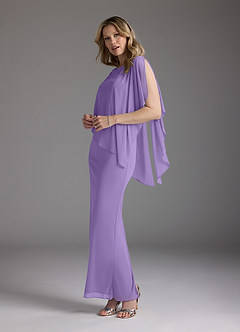 Azazie Aspyn Mother of the Bride Dresses Tahiti Sheath Beaded Mesh Dress image5