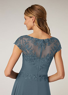 Azazie Shonda Mother of the Bride Dresses Twilight Lace Chiffon Dress image7