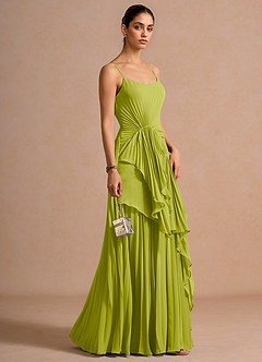 Bashira Lemon Green Maxi Dress image6