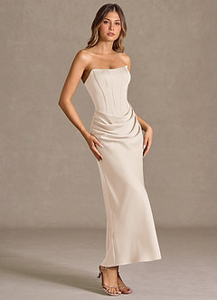 Vestido Crema Largo Katelyn image4