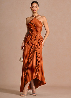 Hatsu Rust Maxi Dress image3