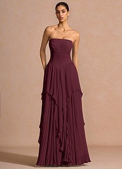 vestido Maxi Vinho Kerensa image5