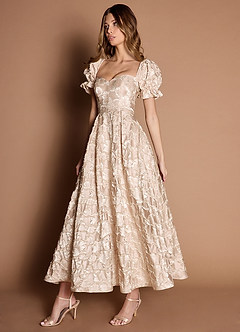 suknia Róż Vintage Maxi Glenda