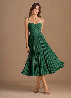 Vestido Verde Esmeralda Midi Annie image7