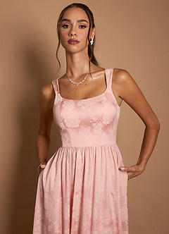 Maxi jurk Thalia Theeroos image4
