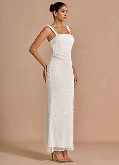Calanthe White Maxi Dress image5