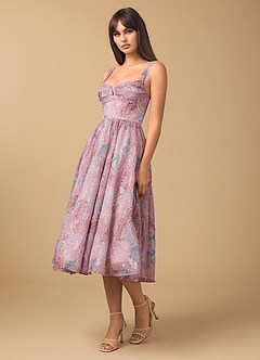 Charli Vintage Paisley Midi Dress image3