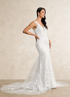 Azazie Heaton Wedding Dress Final Sale  image5