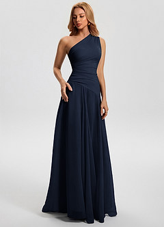 Sylvaine Navy Maxi Dress image5