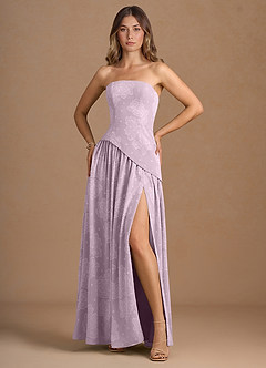 Vestido Lila Escarchada Maxi Marcella image4