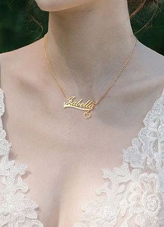 front Collar con nombre personalizado y corazón