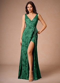 Yoris Dark Green Maxi Dress image6