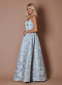 Maddie Icy Blue Maxi Dress image6