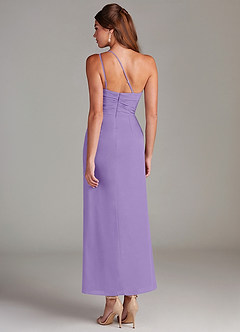 Azazie Eren Bridesmaid Dresses Tahiti Mermaid One Shoulder Chiffon Dress image7