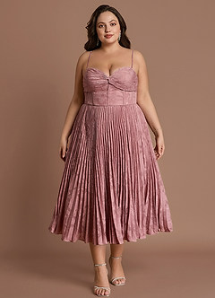 Abito Midi Rosa Chiaro Annie image11