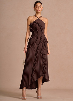 Maxi jurk Hatsu Truffel image3