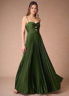 Eileen Olive Green Gown image9