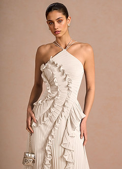 Hatsu Cream Maxi Dress image4
