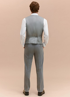 front William Gris Gilet de costume